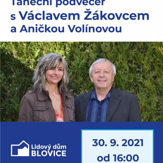Taneční podvečer s Václavem Žákovcem a Aničkou Volínovou