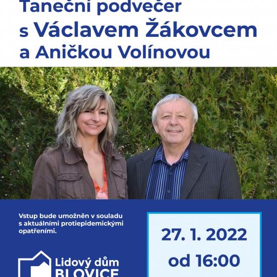 Taneční podvečer s Václavem Žákovcem a Aničkou Volínovou