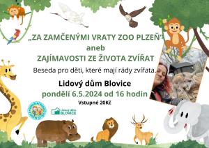 "Za zamčenými vraty Zoo Plzeň" aneb zajímavosti ze života zvířat