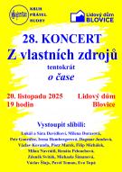 28. KONCERT Z vlastních zdrojů - tentokrát o čase 1