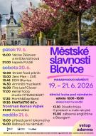 BLOVICE OSLAVÍ ZAČÁTEK LÉTA MĚSTSKÝMI SLAVNOSTMI 1